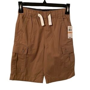 LUCKY BRAND | Boys Khaki Brown Cargo Side‎ Pocket Shorts Size S